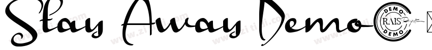 Stay Away Demo字体转换